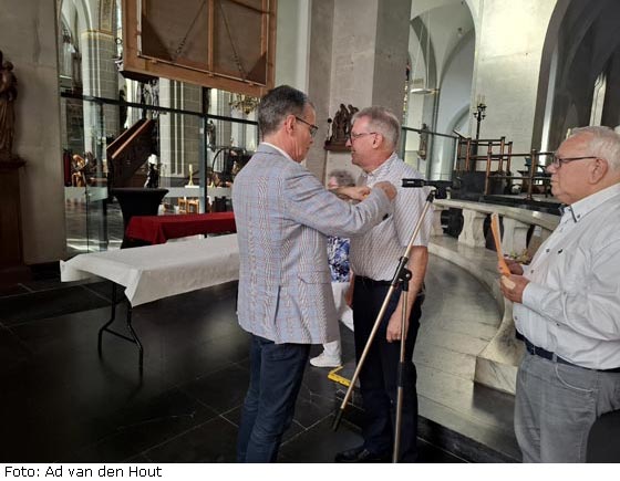 Henk van der Eerden 12 1/2 jaar lid